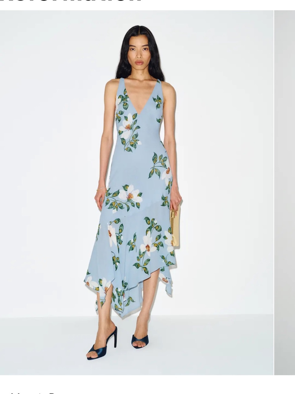NWT Reformation Marysia Dress Size 2